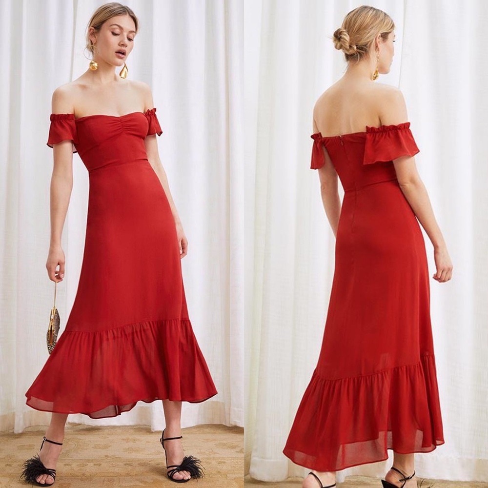 Reformation Butterfly Dress 2